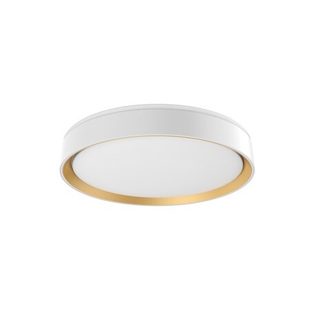Kuzco Lighting Essex White, Gold Flush Mount FM43916-WH/GD